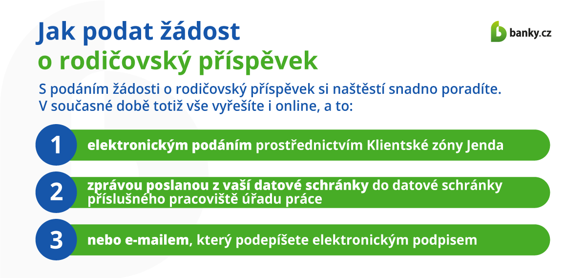 Jak podat žádost o rodičovský příspěvek