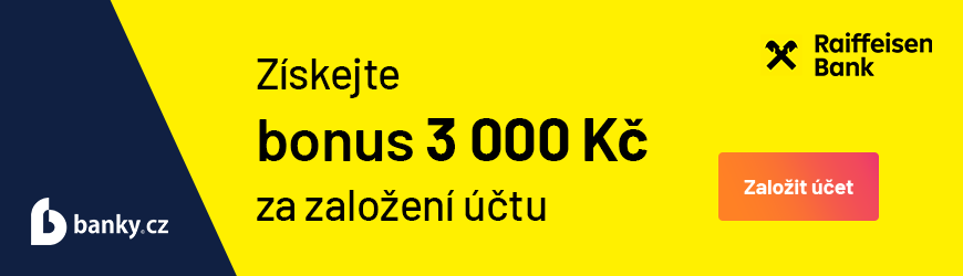 Běžný účet s bonusem 3 000 Kč Běžný účet s bonusem 3 000 Kč