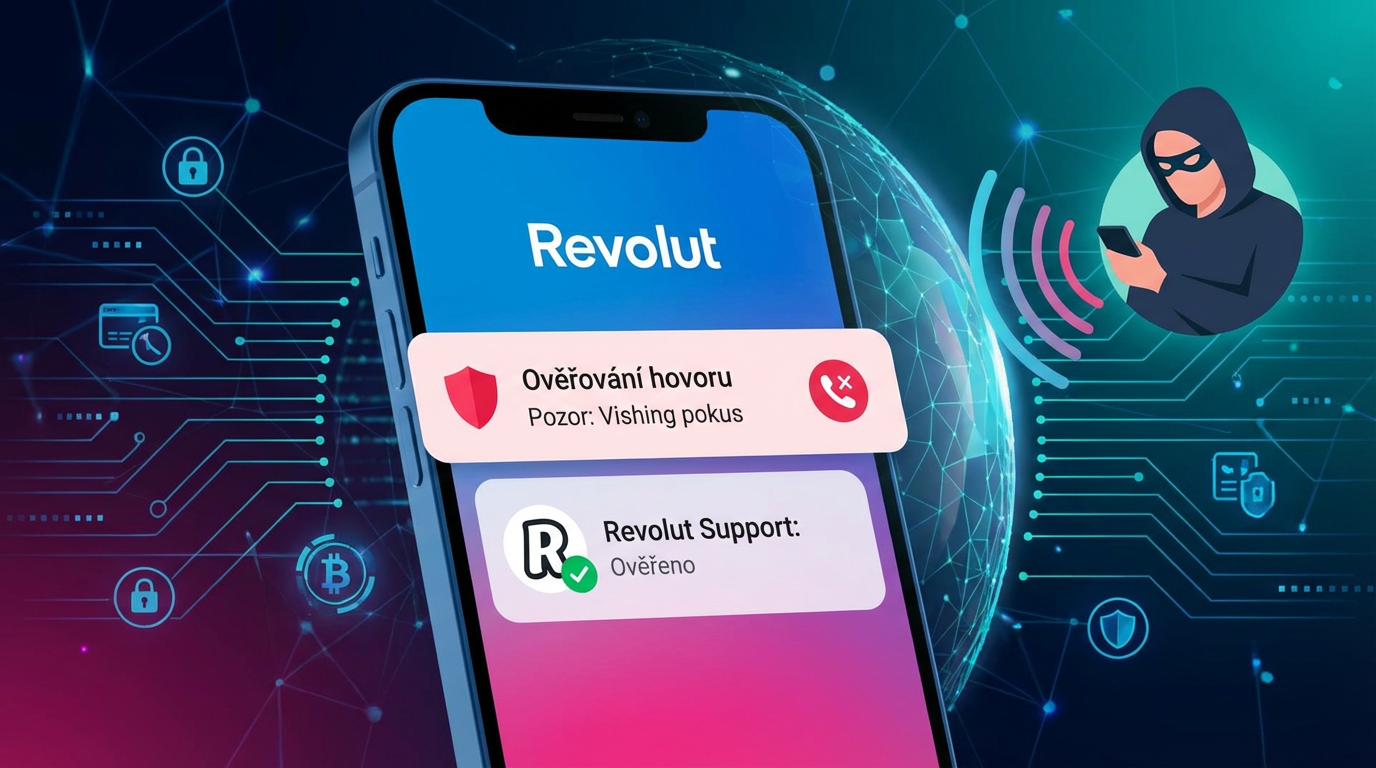 Revolut zavádí ověřování hovorů a ochranu před vishingem Revolut zavádí ověřování hovorů a ochranu před vishingem