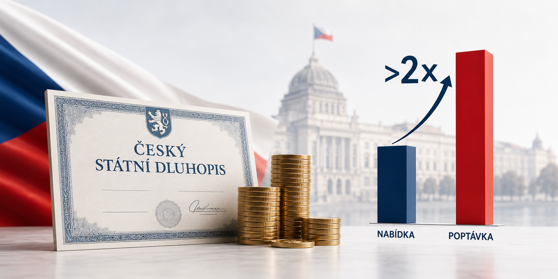 České státní dluhopisy lákají investory, levné ale být nemusí České státní dluhopisy lákají investory, levné ale být nemusí